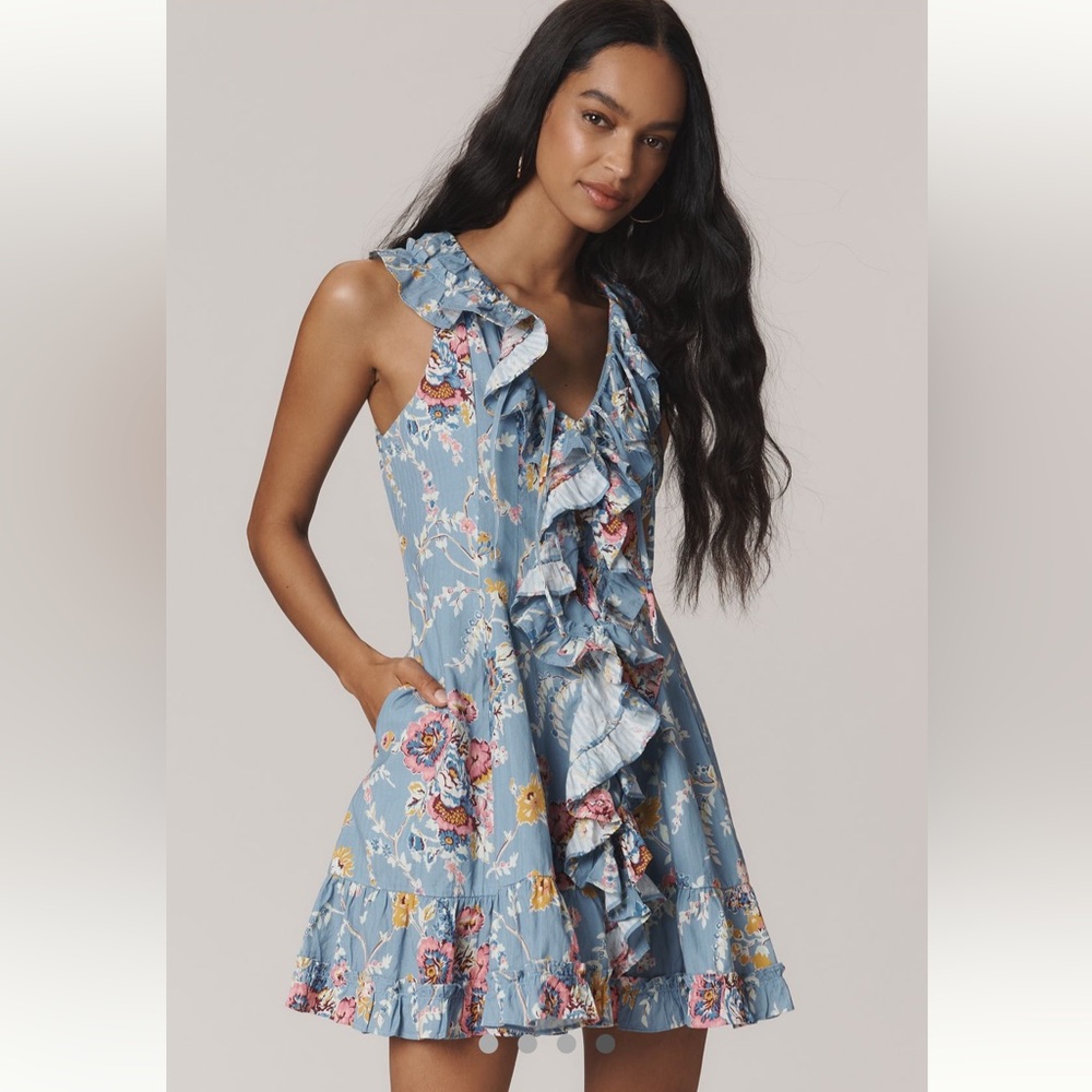 NWT Love The Label Bowie Ruffle
Mini Dress, M